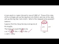 MCV4U Example 8 from 3 020 Minimum cost of fencing optimization