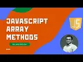 JavaScript Array Methods like concat join slice splice filter map and many more - ECMAScript