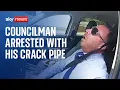 USA Rhode Island councilman Matthew Reilly found asleep in car holding a crack pipe