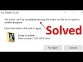 Fix The action cannot be completed because the file is open in another program on Windows