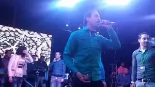 النجم تامر شريعه والنجم احمد ميمو وجرس الساعه وقابل ياعم ف مهرجان عيد الربيع      دندنها