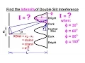 Physics 60 Optics Double Slit Interference 8 of 25 Intensity of Double Slit Interference Pattern