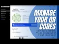 How To Edit Update and Print your Flowcode QR