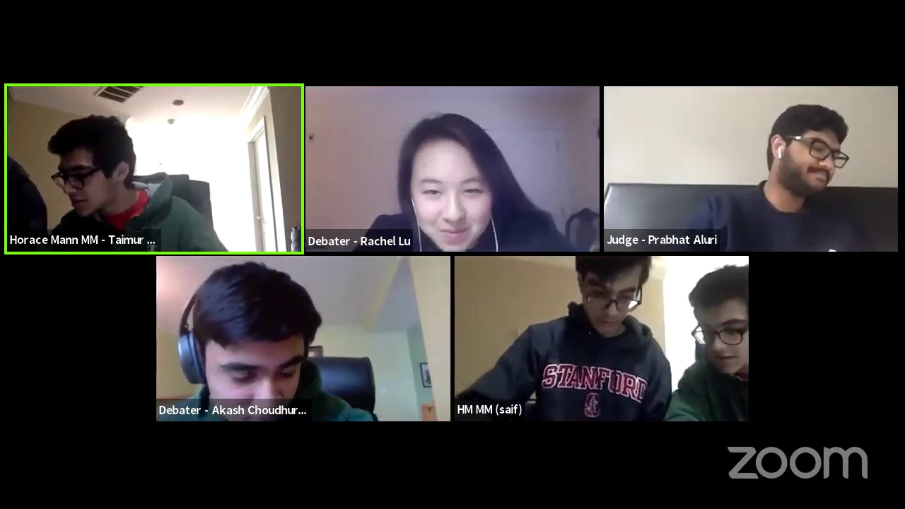 Acton CL vs Horace Mann MM TOC Round 4 (With RFD)