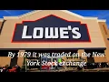 a brief history of Lowe s