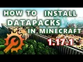 How to Install DataPacks in Minecraft 1 17 1 - Easy Tutorial with Installation