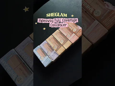 CORRETIVOS ALTA COBERTURA SHEGLAM 💖