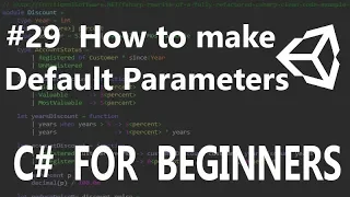 How to make default parameters in C