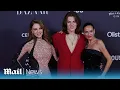 Elizabeth Hurley and son Damian Hurley ooze glamour at Harper Bazaar bash