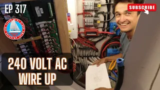 240 Volt Boat System Install – How to Build A Catamaran Ep317