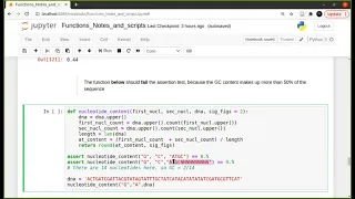 4 10 Implementing assertion tests for your funcion Python