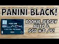 2021-22 Panini Black Basketball Hobby Box Break Rookie Jersey Auto Hit SSP Parallel d 5