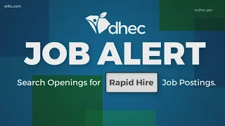 DHEC hiring positions to support COVID-19 response in South Carolina