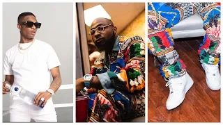 davido and wizkid battles together as the show off their riches
