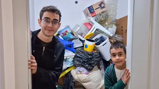DEPODAN NELER ÇIKTI? EVİN DEPOSUNU DÜZENLEDİKI!!