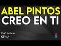 Abel Pintos - Creo En TI - Karaoke Instrumental