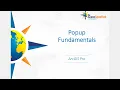 Popup Fundamentals