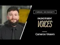 Online Master of Science in Aeronautics and Astronautics Cameron Vissers