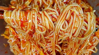 비빔국수를 종결합니다! 🍜매콤, 달콤, 새콤한 양념장에 '이것' 넣어보세요!