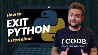 How To Exit Python In Terminal