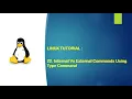 Linux Tutorial - 22 Internal vs External commands