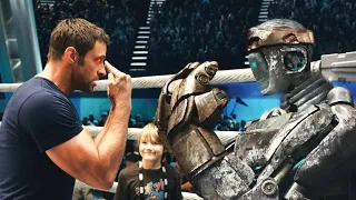 رجل يجد روبوت في الخردة فيقرر تعليمه الملاكمة وفجأة يصبح بطل العالم بالملاكمة Real Steel 