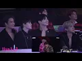 Download Lagu 171201 EXO, Taemin, Wanna One, NCT reaction to BTS - DNA @MAMA 2017