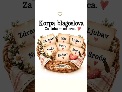 Za tebe 🧺💞💫