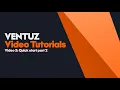 Ventuz 8 Tutorial Quick Start Part 2