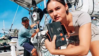 BOAT LIFE: The 160lb ADDITION which took a BIG weight off our mind // Teulu Tribe