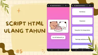 script html selamat ulang tahun replit ucapan ultah terbaru
