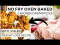 Download Lagu How to Bake Chicken Drumstick For Weight Loss ❗️ Healthy Chicken Drumsticks | Keto Meal Recipe