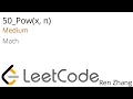 Leetcode 50 Pow x n