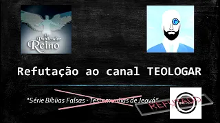 Refutação ao canal Teologar  A TNM é uma Bíblia falsa  Colossenses 2 9