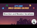 SC13 The Bisection and Newton Iteration Methods