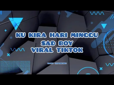 Download MP3 DJ X RANDY EXPERIENCE  (kukira hari Minggu ternyata hari rabu ) - sad boy story - OficialMusicLiric