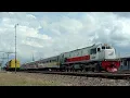 Kereta Api Putri Deli Berangkat Dari Stasiun Tebing Tinggi