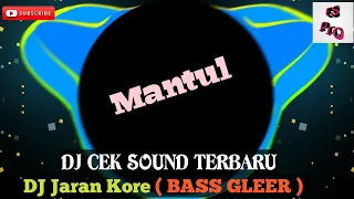 Download DJ Jaran Kore ( BASS GLERR ) Mantul Buat Cek Sound MP3