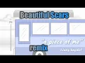 Maximilian - Beautiful Scars (remix)|MV lilang bayolet a piece of me