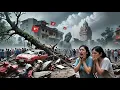 Download Lagu Asia CRUMBLES: Typhoon 2025 With 220KM/H Winds Flattens Skyscrapers, Millions Trapped | Full Movie
