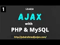 ajax with php MySQL bangla tutorial part-1