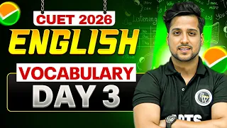CUET CUET English Vocabulary CUET English - CUET English