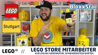 LEGO® 6384212 🏬 STORE MITARBEITER "STUTTGART" + AUSLOSUNG |▶️| Unboxing, Build, Review 💬 🖖 | 📽️ 4K