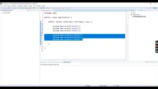 Difference between print and println in Java
