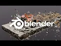 Realistic destruction effects in blender