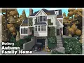 BLOXBURG Autumn Family Home Speedbuild Roblox House Build