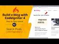 Search Posts with Pagination in CodeIgniter 4