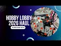 Hobby Lobby 2026 Clearance Haul Jewelry Galore Come See