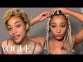 Amandla Stenberg s Guide to Box Braids Smoky Eyes and TikTok Brows Beauty Secrets Vogue