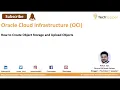 Create Object Storage Buckets in Oracle Cloud Infrastructure